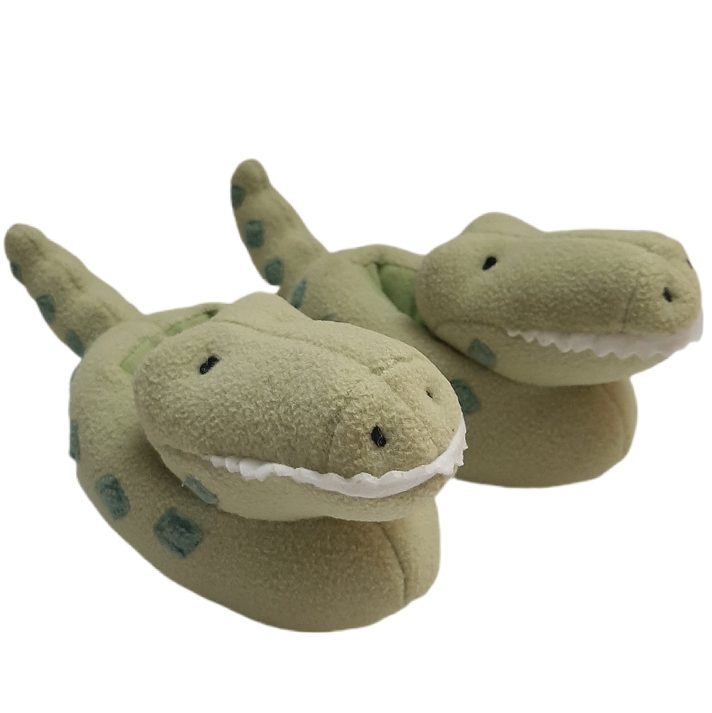 🍒4 for $20🍒 GAP Crocodile Alligator Green Slippers Little Kids Toddler Sz 3 4